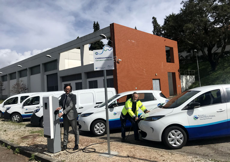 Rádio Regional do Centro: Águas do Centro Litoral adquire viaturas 100 por centro eléctricas