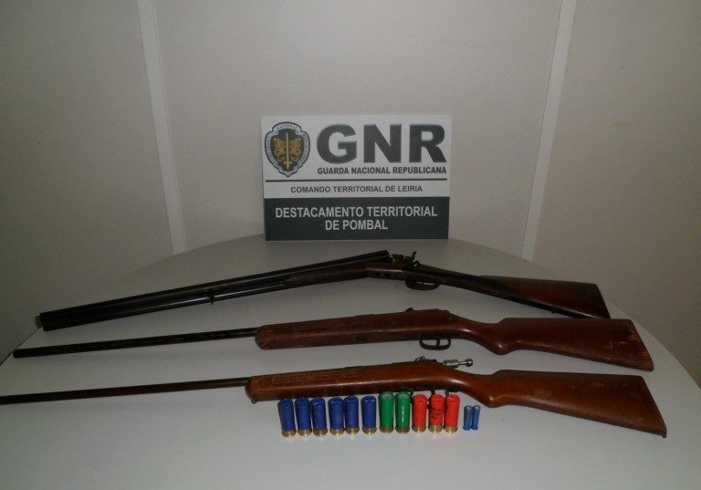 Rádio Regional do Centro: Marinha das Ondas: GNR de Pombal deteve homem por posse ilegal de armas