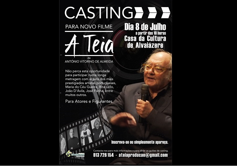 Rádio Regional do Centro: Casting para o novo filme de Vitorino de Almeida em Alvaiázere