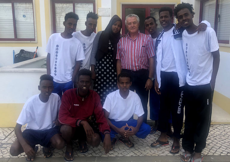 Rádio Regional do Centro: Miranda do Corvo: Fundação ADFP recebeu nove jovens refugiados somalis