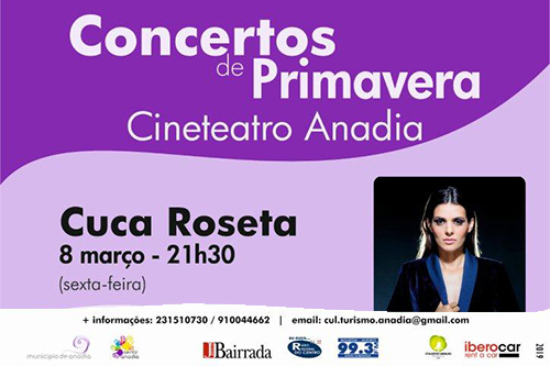 Rádio Regional do Centro: Anadia: III Ciclo de Concertos de Primavera arranca a 8 de Março