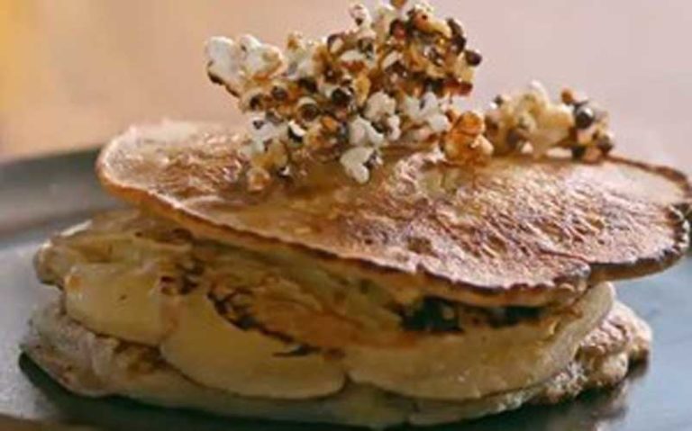 Rádio Regional do Centro: Panqueca de milho com pipoca e caramelo