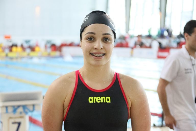 Rádio Regional do Centro: Natação: Camila Rebelo obteve recorde nacional em Coimbra