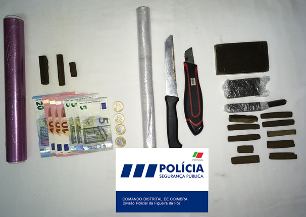 Rádio Regional do Centro: Jovens detidos com 982 doses de haxixe na Figueira da Foz