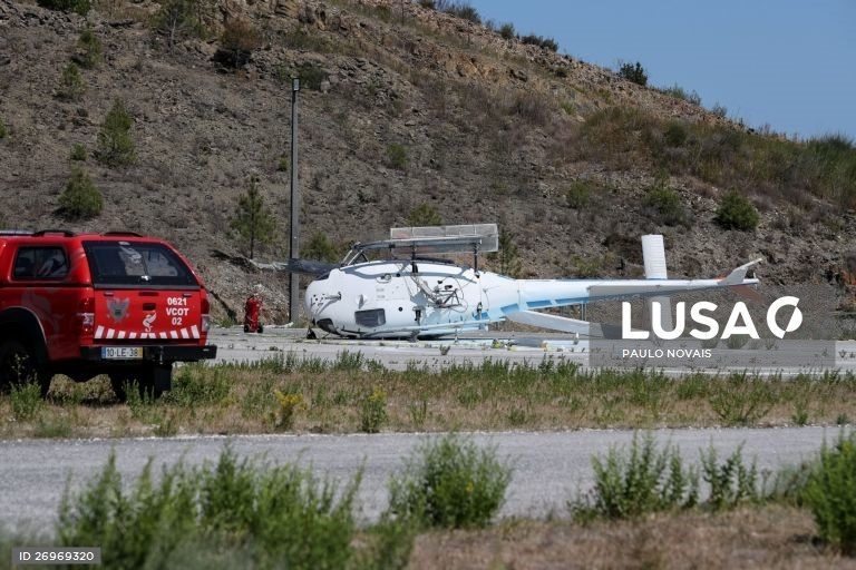 Rádio Regional do Centro: Pampilhosa da Serra: Helicóptero acidentado foi substituído por outro