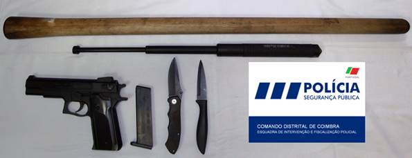 Rádio Regional do Centro: Coimbra: Estava mal estacionado e foi detido por armas proibidas Rádio Regional do Centro: Coimbra: Estava mal estacionado e foi detido por armas proibidas