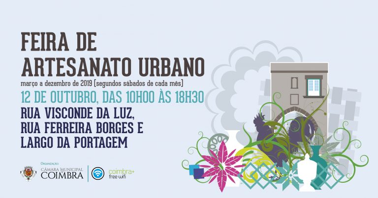 Rádio Regional do Centro: Baixa de Coimbra acolhe nova edição da Feira de Artesanato Urbano