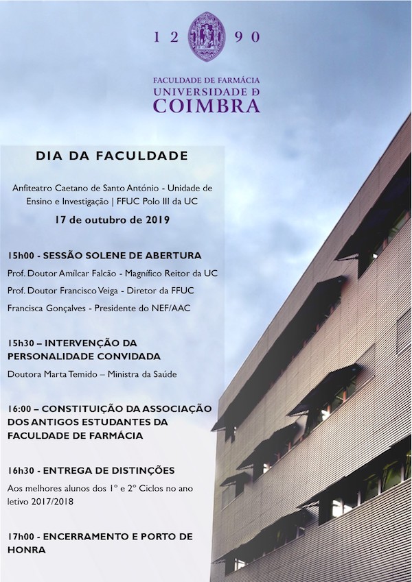 Rádio Regional do Centro: Dia da Faculdade de Farmácia com a presença da Ministra da Saúde