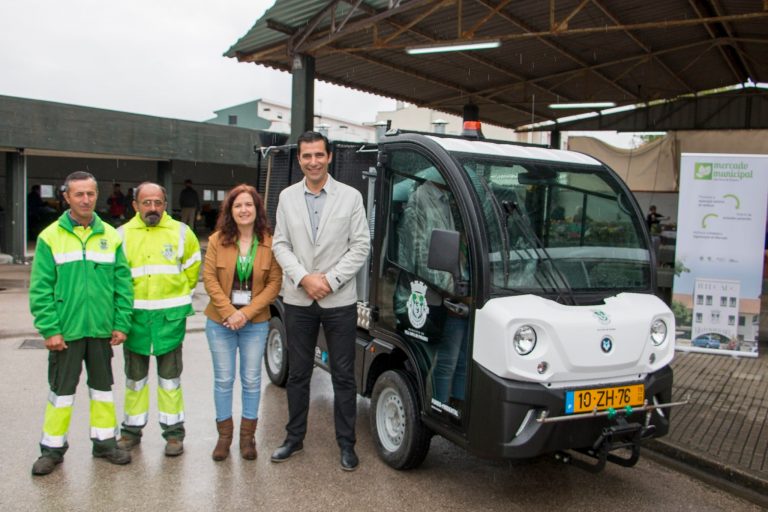 Rádio Regional do Centro: Vila Nova de Poiares: viatura eléctrica reforça serviços municipais