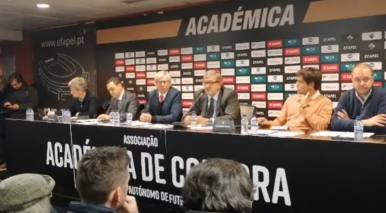 Rádio Regional do Centro: Académica/OAF com passivo de 7,5 milhões recua na criação de SAD