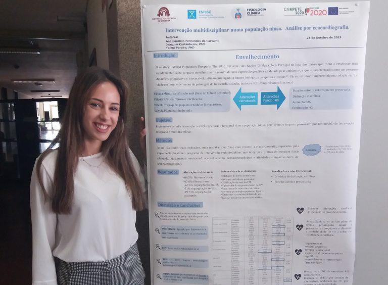 Rádio Regional do Centro: Ex-aluna da ESTeSC premiada em Congresso Nacional de Fisiologia Clínica