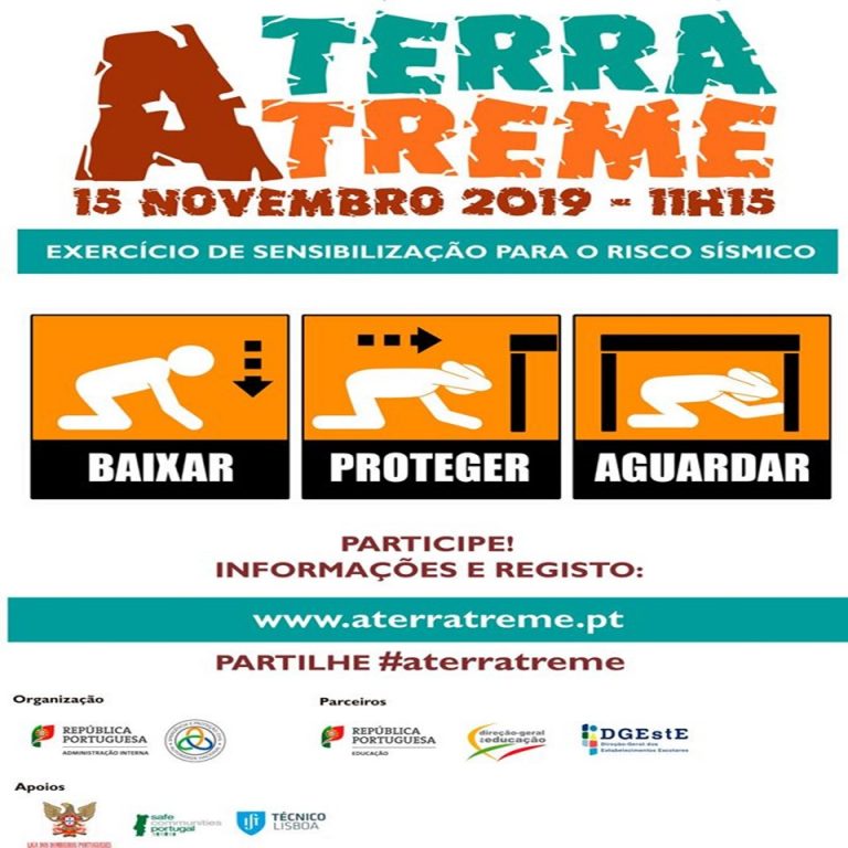 Rádio Regional do Centro: Exercício público “A Terra Treme” acontece amanhã