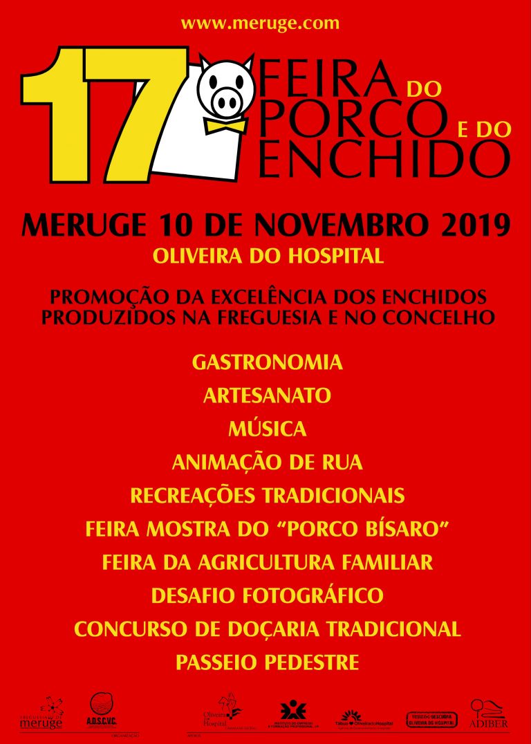 Rádio Regional do Centro: A Feira do Porco e do Enchido de Meruge realiza-se este domingo