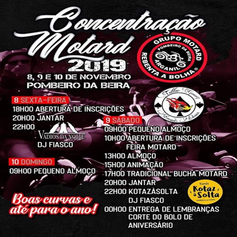 Rádio Regional do Centro: Arganil: Pombeiro da beira recebe Concentração Motard 2019 Rádio Regional do Centro: Arganil: Pombeiro da beira recebe Concentração Motard 2019