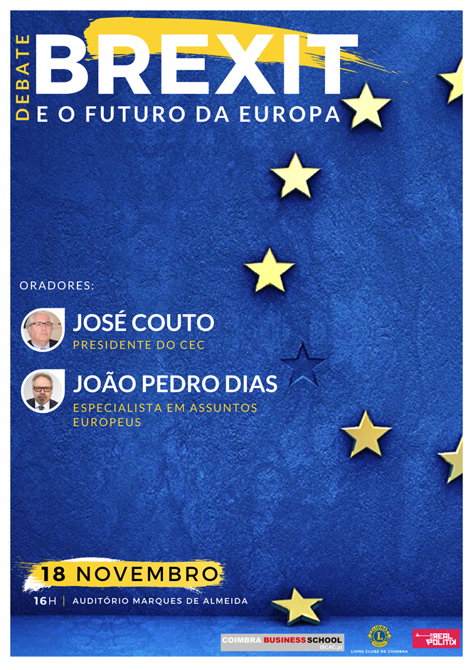 Rádio Regional do Centro: Aula Aberta “Brexit – E o Futuro da Europa” realiza-se no dia 18 no ISCAC