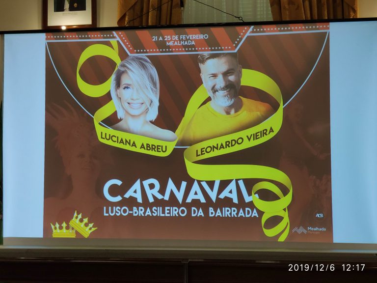 Rádio Regional do Centro: Leonardo Vieira e Luciana Abreu são os Reis do Carnaval da Bairrada