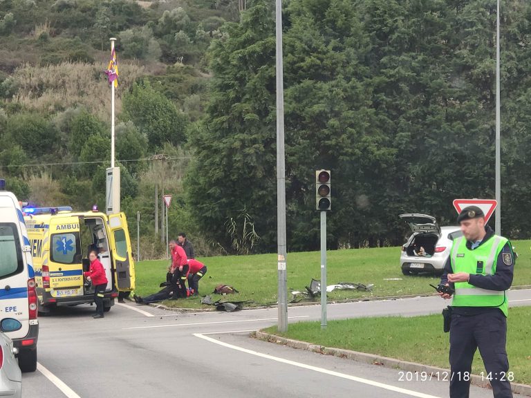Rádio Regional do Centro: Acidente na Circular Interna causa pelo menos um ferido