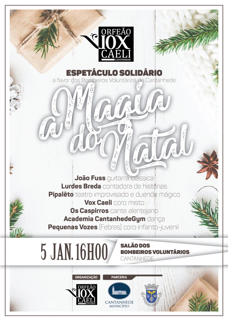 Rádio Regional do Centro: Orfeão Vox Caeli realiza hoje espectáculo solidário a favor dos Bombeiros