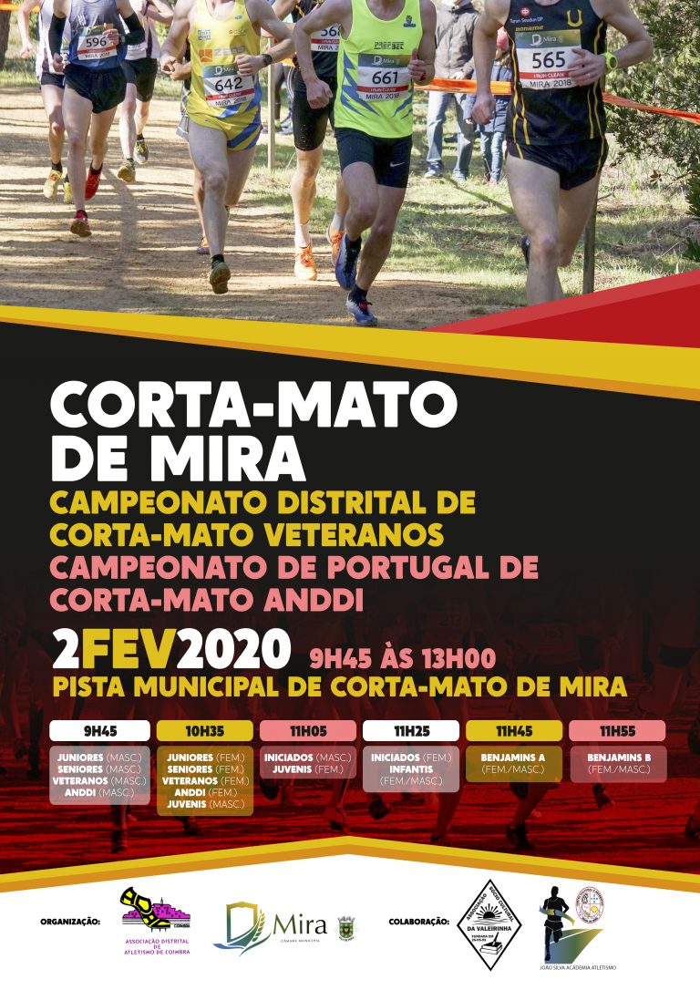 Rádio Regional do Centro: Mira recebe duas provas de corta-mato este domingo