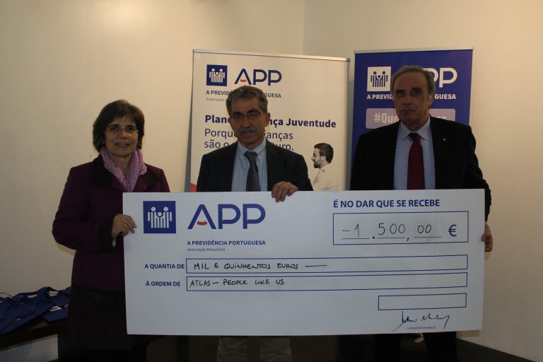 Rádio Regional do Centro: Associação Atlas recebe 1 500 euros de A Previdência Portuguesa