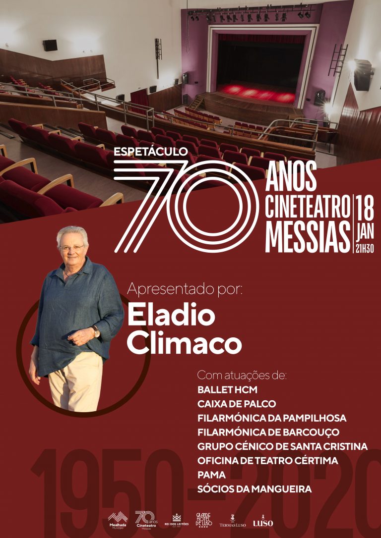Rádio Regional do Centro: Teatro, Stand-up, música e ballet no 70º aniversário do Cine-Teatro Messias Rádio Regional do Centro: Teatro, Stand-up, música e ballet no 70º aniversário do Cine-Teatro Messias