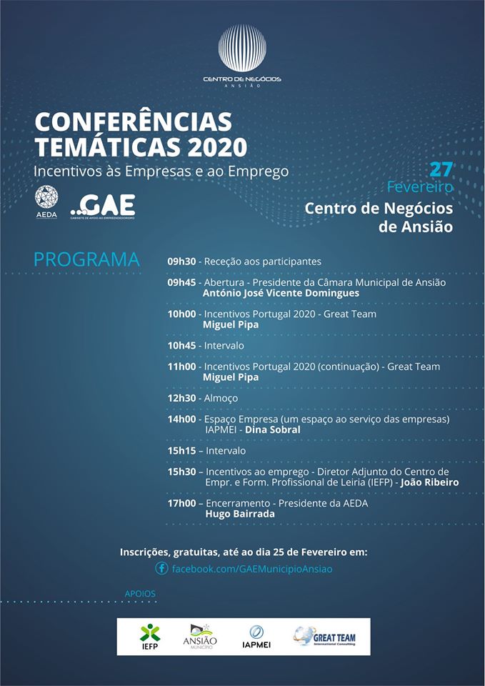 Rádio Regional do Centro: Ansião promove conferências de incentivo às empresas e ao emprego