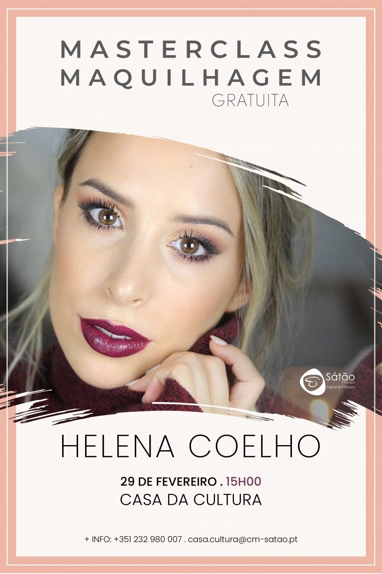 Rádio Regional do Centro: Helena Coelho apresenta MasterClass gratuita no Sátão