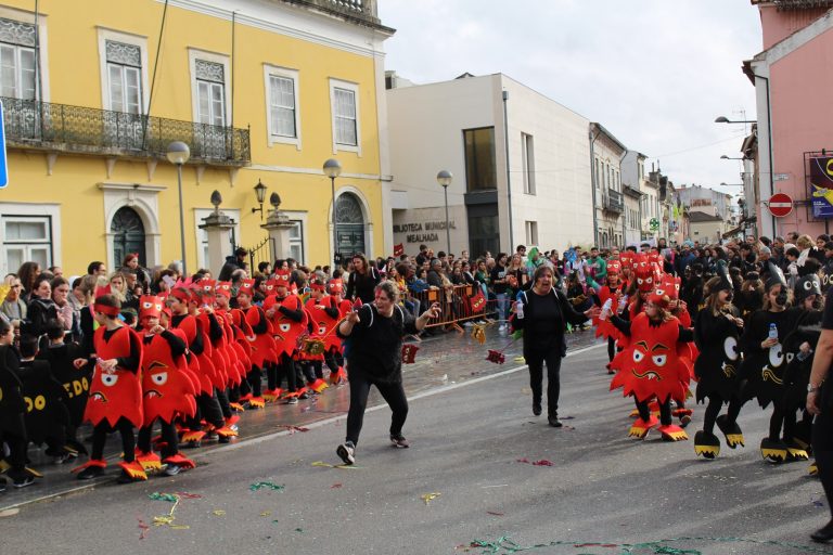 Rádio Regional do Centro: Centenas de crianças enchem as ruas da Mealhada no Carnaval de Palmo e Meio