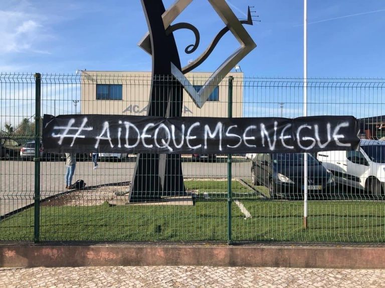 Rádio Regional do Centro: Mistério desvendado: Mancha Negra deixou mensagem nas ruas de Coimbra