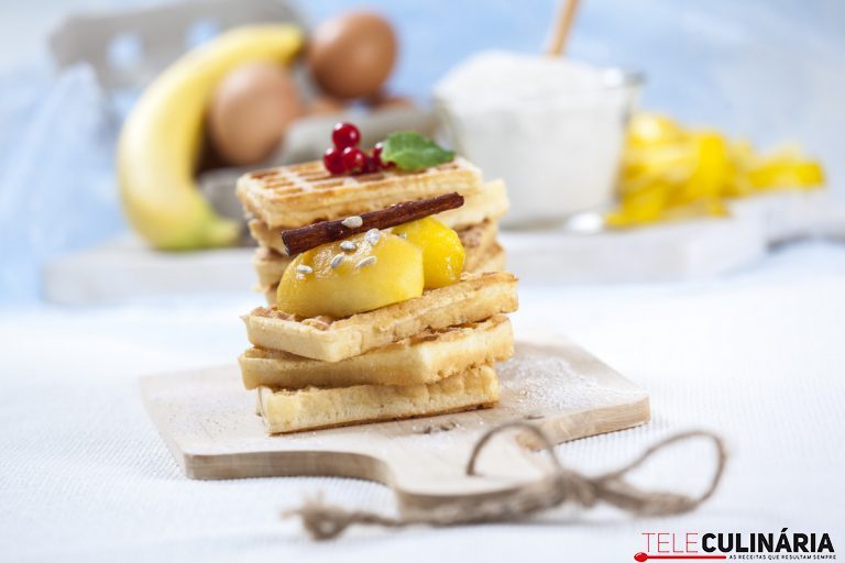 Rádio Regional do Centro: Receita de waffles de trigo sarraceno com maçã e canela