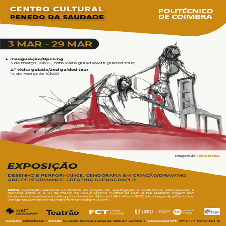 Rádio Regional do Centro: “Desenho e Performance: Cenografia em Criação” em exposição no IPC