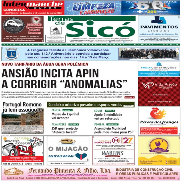 Rádio Regional do Centro: Programa da Manhã: Destaques da última edição do jornal ‘Terras de Sicó’