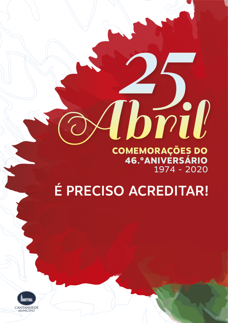 Rádio Regional do Centro: Cantanhede celebra o 25 de abril através de plataformas digitais
