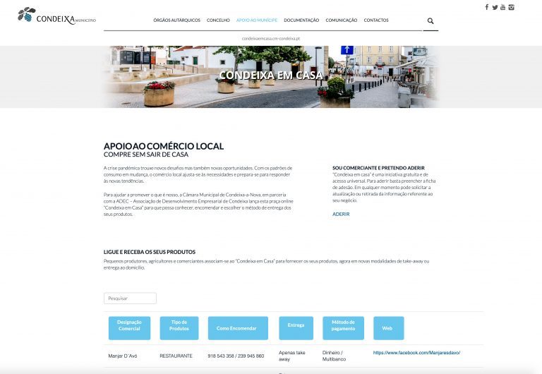 Rádio Regional do Centro: Condeixa: Câmara lança “praça online” para defender comércio local da crise