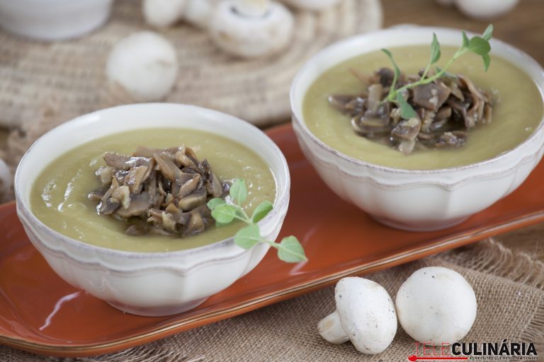 Rádio Regional do Centro: Creme de batata-doce com salteado de cogumelos