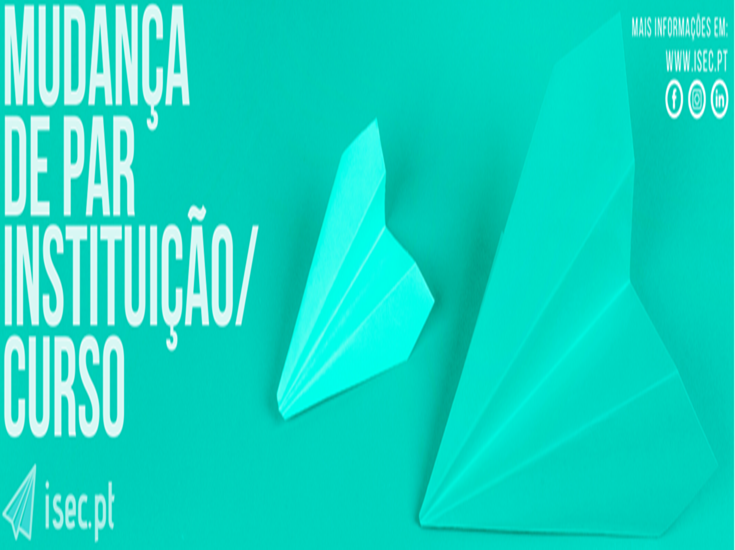 Rádio Regional do Centro: ISEC/COIMBRA ENGINEERING ACADEMY: Mudança de Par Instituição/Curso