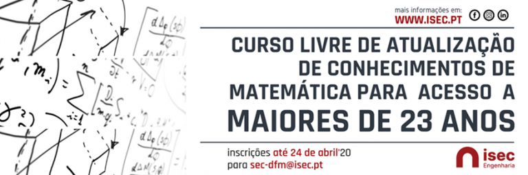 Rádio Regional do Centro: ISEC/Coimbra Engineering Academy promove Curso de Matemática