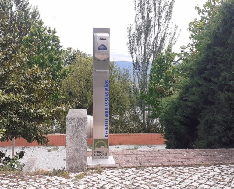 Rádio Regional do Centro: Ruas de Fornos de Algodres com pontos automáticos de higienização para mãos