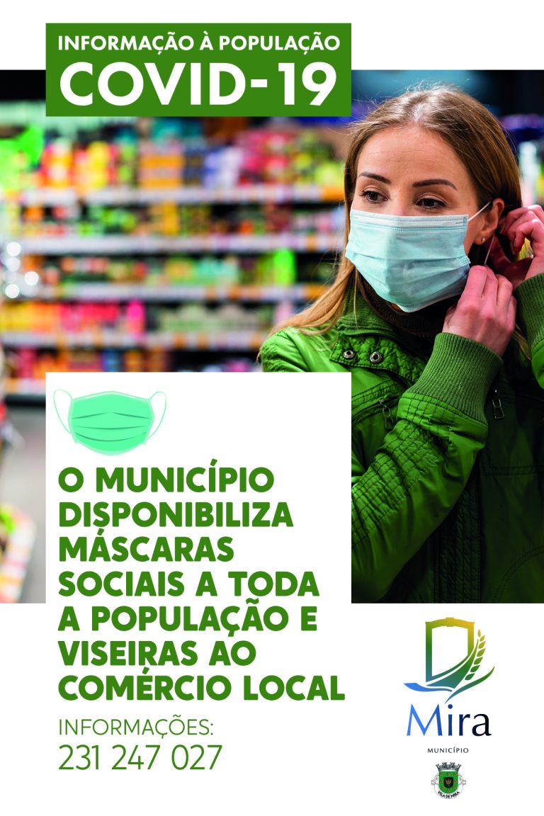 Rádio Regional do Centro: Mira vai distribuir a partir de amanhã máscaras e viseiras