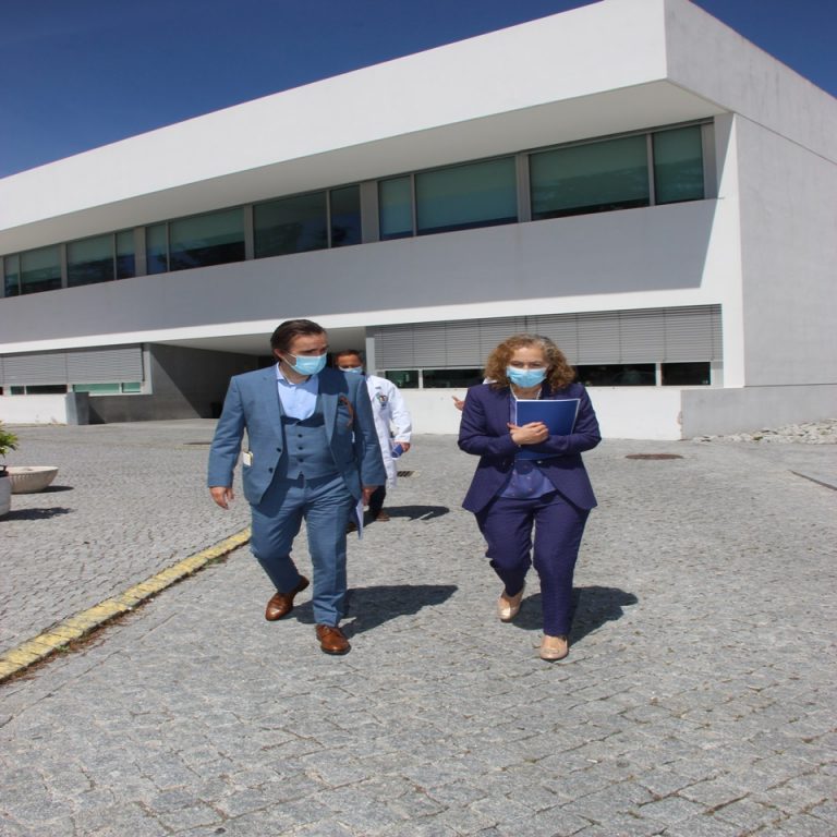 Rádio Regional do Centro: Carlos Cortes visitou o Hospital Sousa Martins, da Unidade de Saúde da Guarda