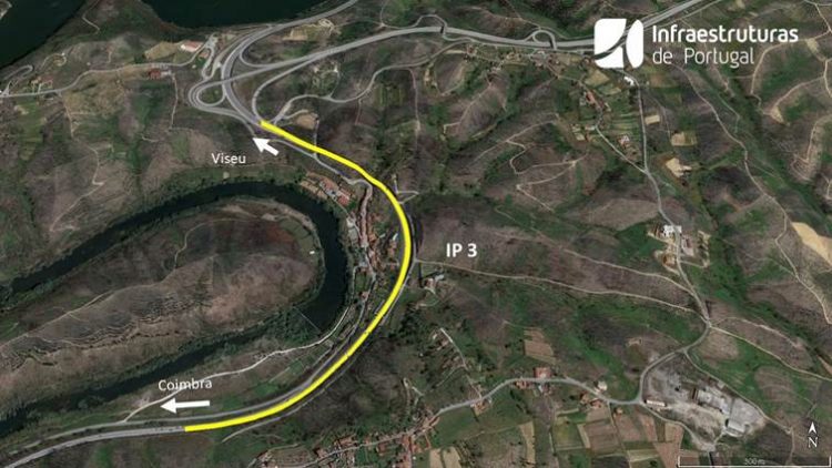 Rádio Regional do Centro: Condicionamento de trânsito no IP 3 em Porto de Raiva