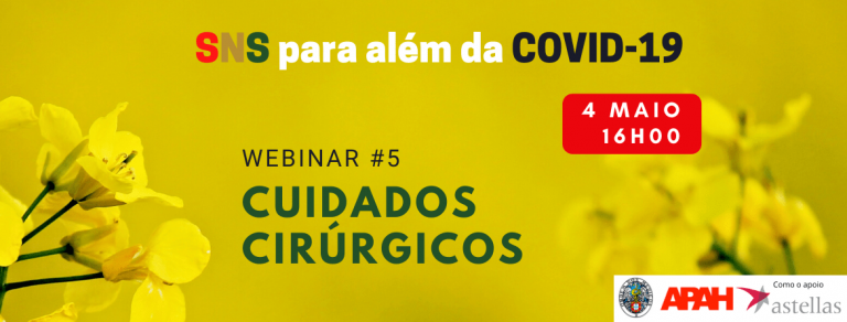 Rádio Regional do Centro: Impacto da Covid-19 nos cuidados cirúrgicos discutidos no webinar da APAH e OM