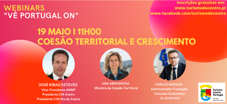 Rádio Regional do Centro: Webinar da Turismo do Centro conta com a ministra Ana Abrunhosa e Ribau Esteves