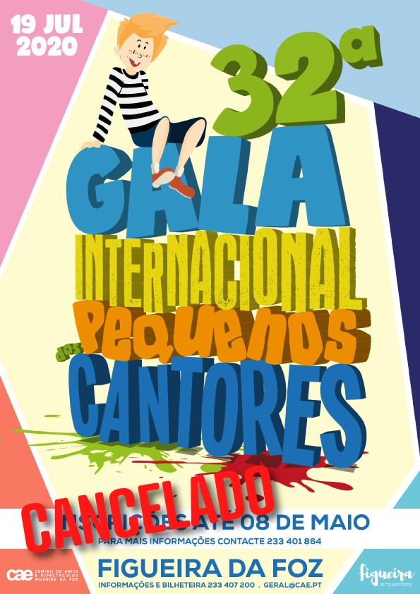 Rádio Regional do Centro: Figueira da Foz cancela Gala Internacional dos Pequenos Cantores