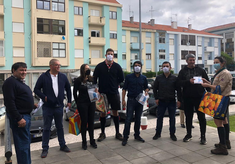 Rádio Regional do Centro: Pombal: Freguesia distribui máscaras e escuteiros ajudam na sensibilização