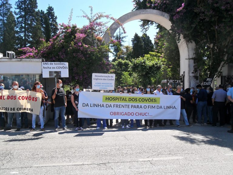Rádio Regional do Centro: Mais de 2 000 pessoas manifestaram-se pela defesa do Hospital dos Covões