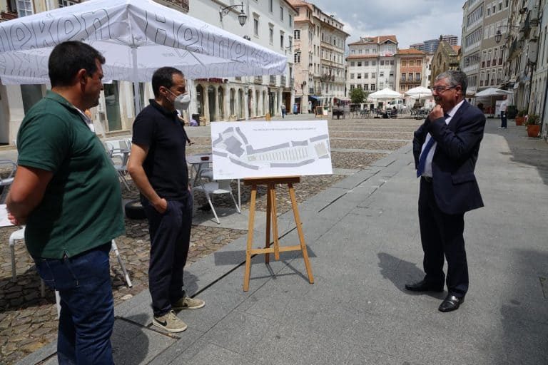 Rádio Regional do Centro: Coimbra: Praça do Comércio requalificada para ter mais árvores e esplanadas