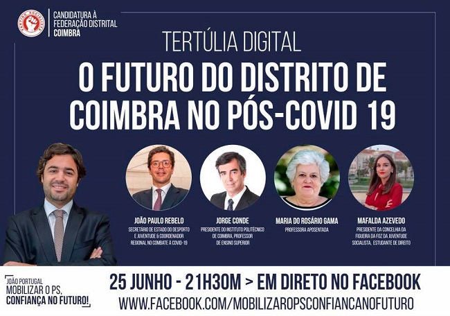Rádio Regional do Centro: Federação de Coimbra do PS: Candidato João Portugal promove debate