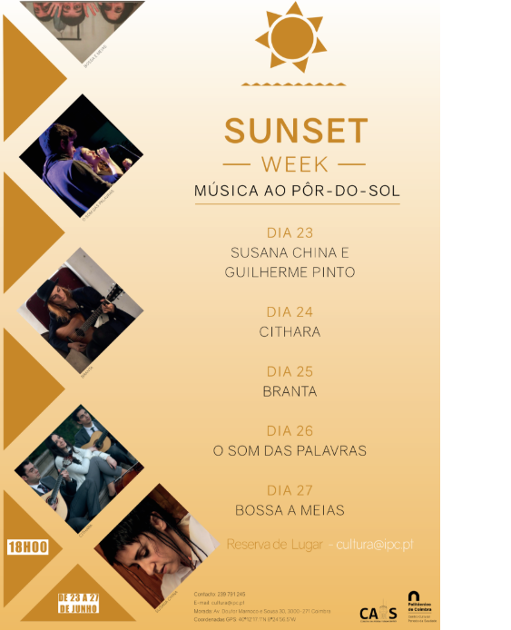 Rádio Regional do Centro: Sunset week no Centro Cultural do Politécnico de Coimbra