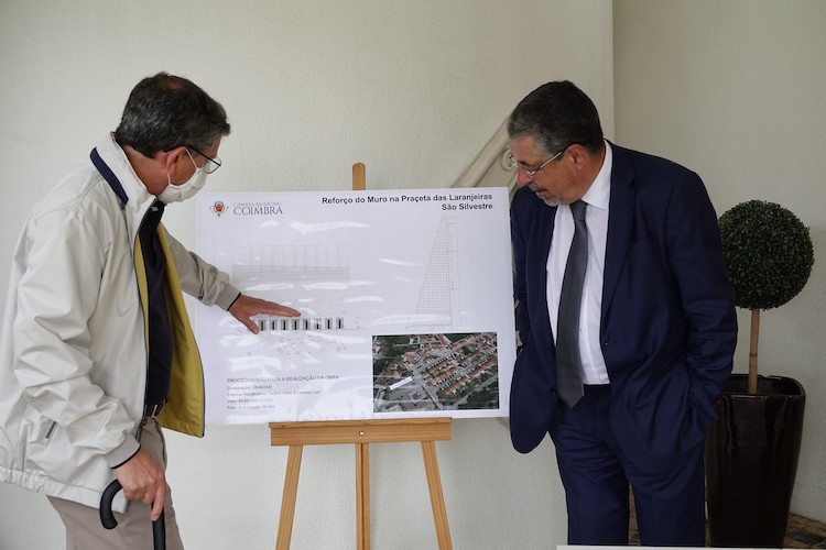 Rádio Regional do Centro: Coimbra: Praceta das Laranjeiras vai receber novo muro de suporte
